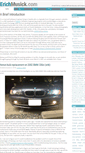 Mobile Screenshot of erichmusick.com